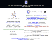 Tablet Screenshot of martialartsjudo.com